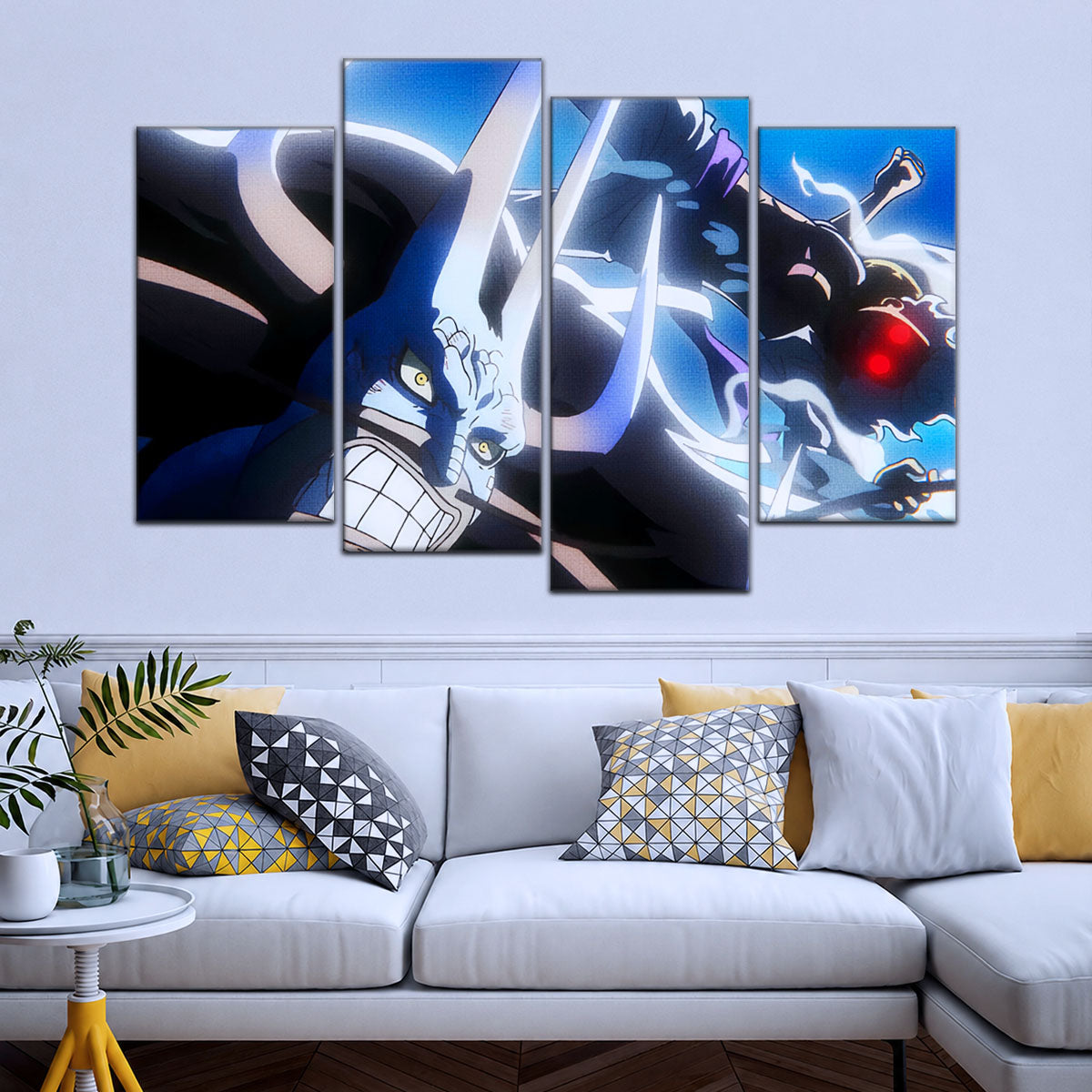 One Piece Canvas Wall Art - OP5025 - Luffy Gear Fifth vs Kaido