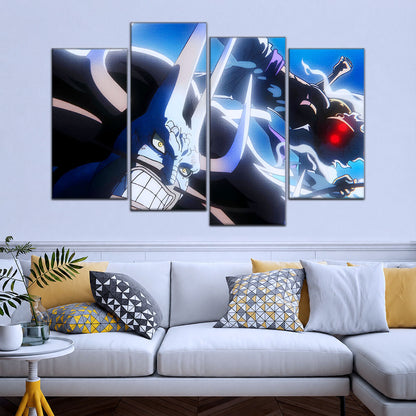 One Piece Canvas Wall Art - OP5025 - Luffy Gear Fifth vs Kaido