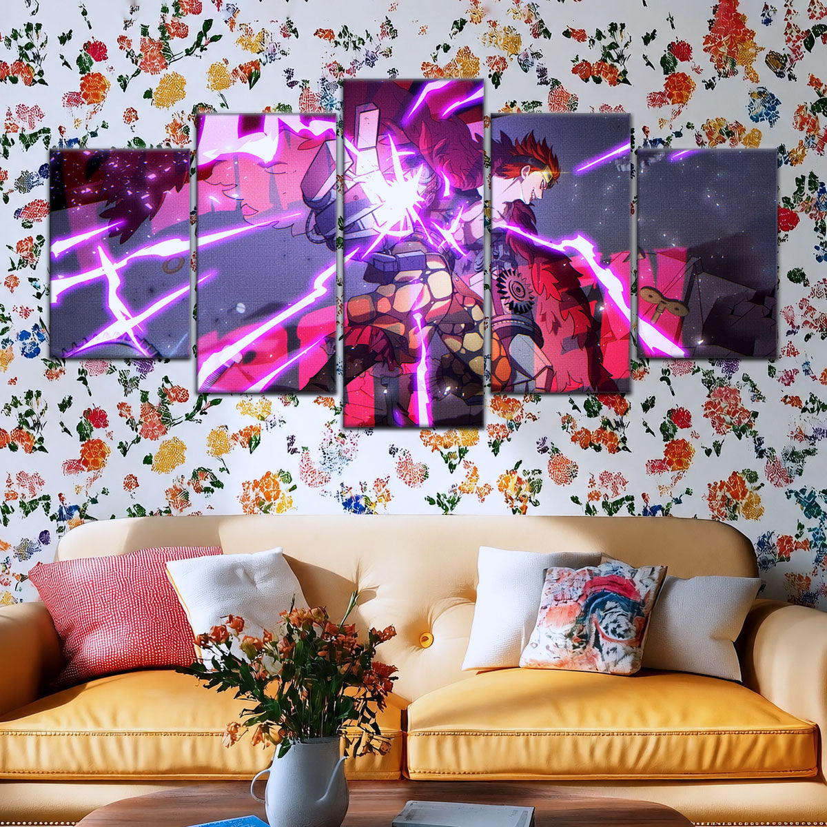 One Piece Canvas Wall Art - OP5030 - Eustass Kid Unleashed