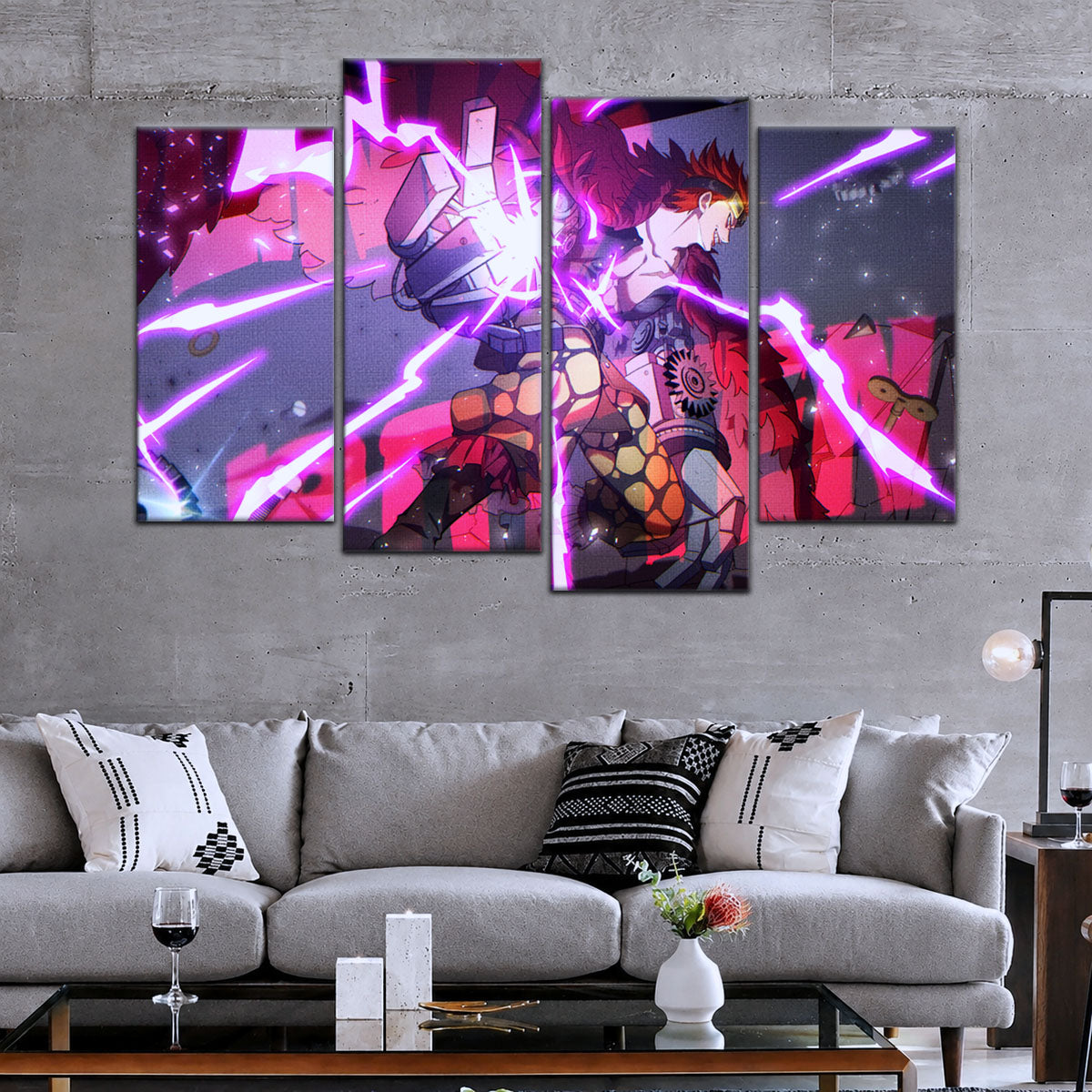 One Piece Canvas Wall Art - OP5030 - Eustass Kid Unleashed