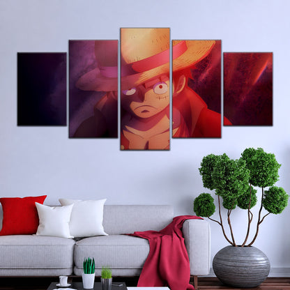 One Piece Canvas Wall Art - OP5036 - Monkey D. Luffy