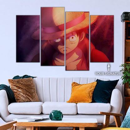 One Piece Canvas Wall Art - OP5036 - Monkey D. Luffy