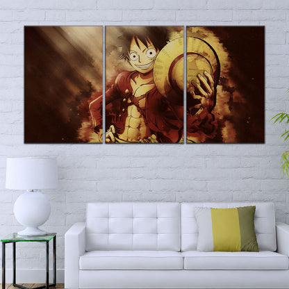 One Piece Canvas Wall Art - OP5038 - Monkey D. Luffy