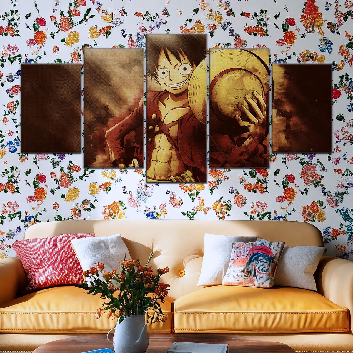 One Piece Canvas Wall Art - OP5038 - Monkey D. Luffy