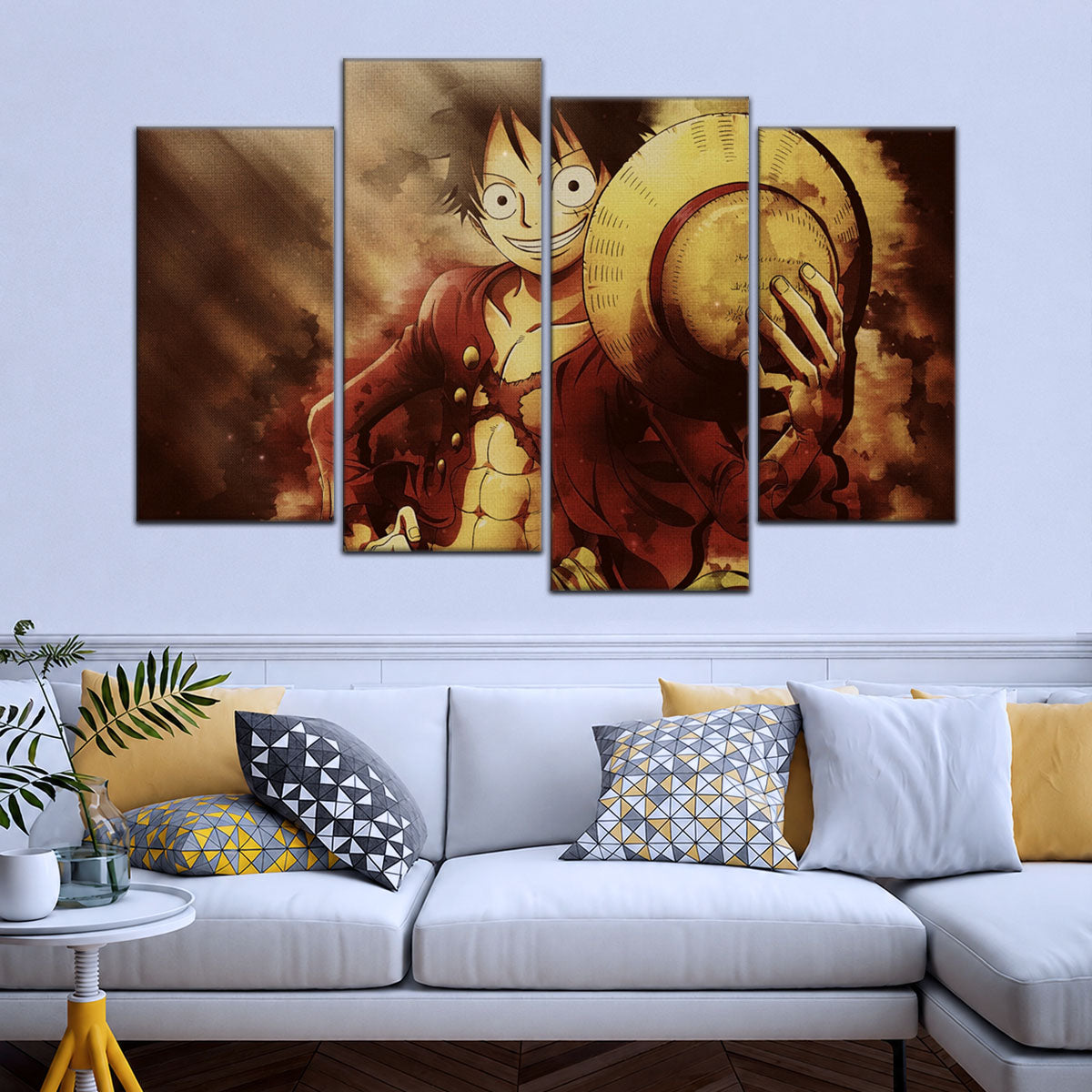 One Piece Canvas Wall Art - OP5038 - Monkey D. Luffy