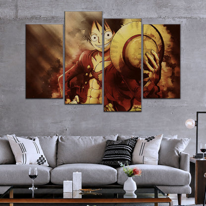 One Piece Canvas Wall Art - OP5038 - Monkey D. Luffy