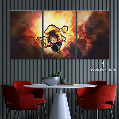One Piece Canvas Wall Art - OP5039 - Monkey D. Luffy