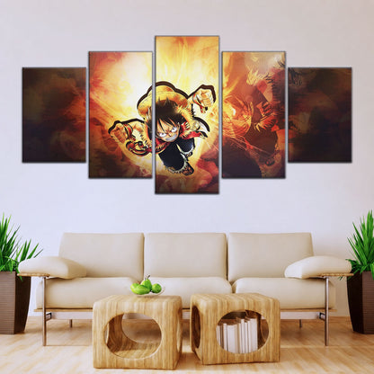 One Piece Canvas Wall Art - OP5039 - Monkey D. Luffy