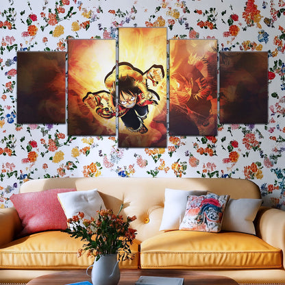 One Piece Canvas Wall Art - OP5039 - Monkey D. Luffy