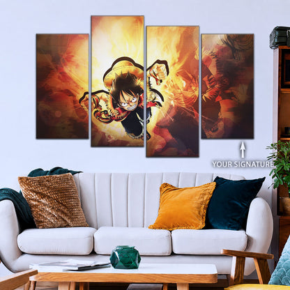 One Piece Canvas Wall Art - OP5039 - Monkey D. Luffy