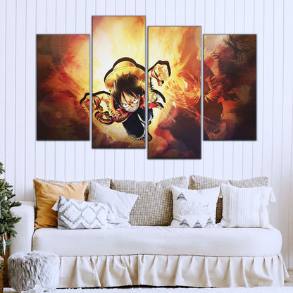 One Piece Canvas Wall Art - OP5039 - Monkey D. Luffy