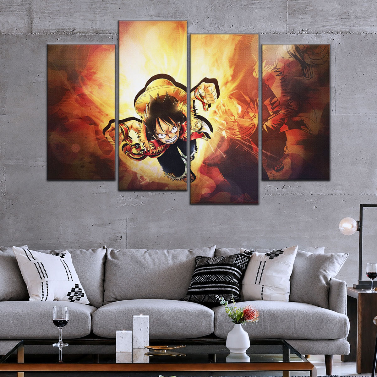 One Piece Canvas Wall Art - OP5039 - Monkey D. Luffy