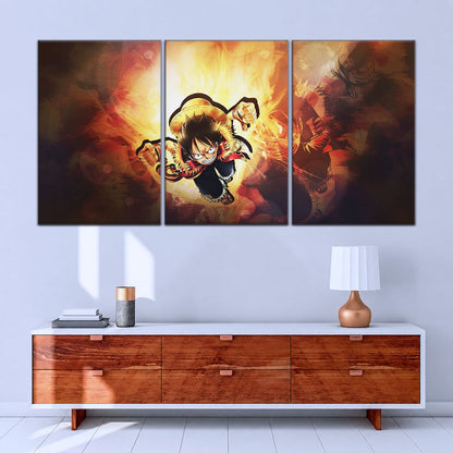 One Piece Canvas Wall Art - OP5039 - Monkey D. Luffy
