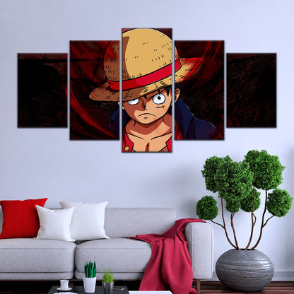 One Piece Canvas Wall Art - OP5040 - Monkey D. Luffy