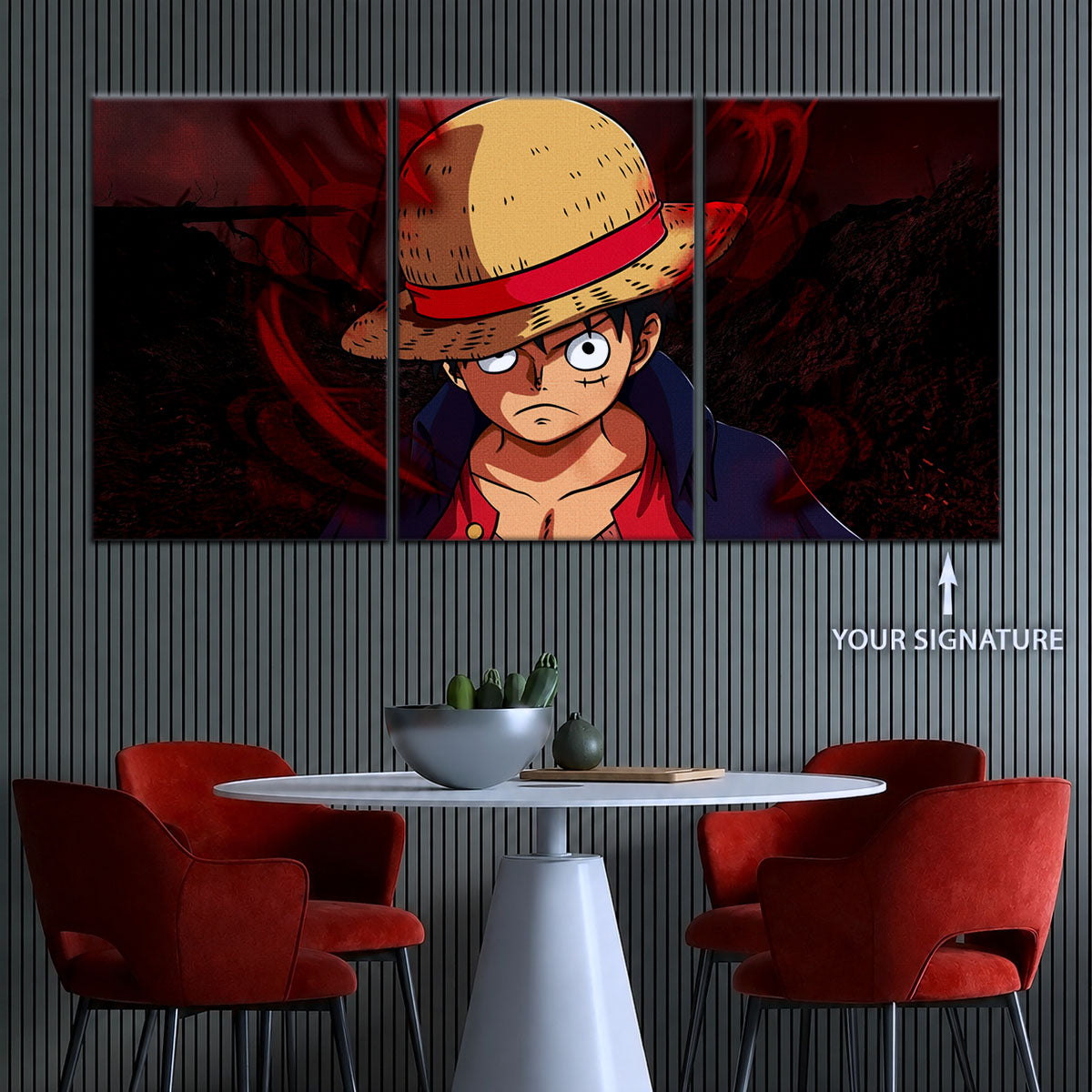 One Piece Canvas Wall Art - OP5040 - Monkey D. Luffy