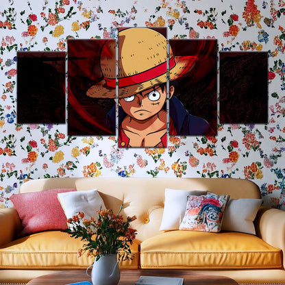 One Piece Canvas Wall Art - OP5040 - Monkey D. Luffy