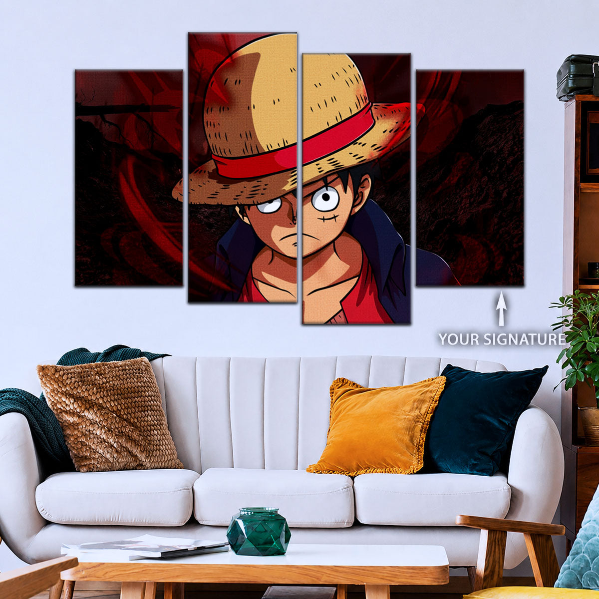 One Piece Canvas Wall Art - OP5040 - Monkey D. Luffy