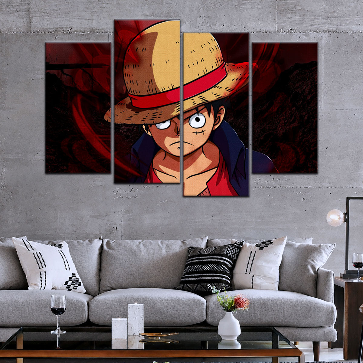 One Piece Canvas Wall Art - OP5040 - Monkey D. Luffy