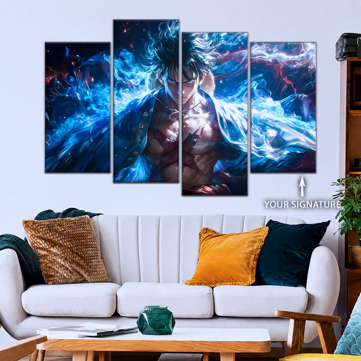 One Piece Canvas Wall Art - OP5041 - Monkey D. Luffy
