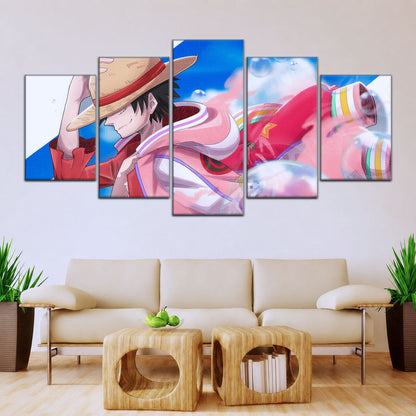 One Piece Canvas Wall Art - OP5042 - Monkey D. Luffy