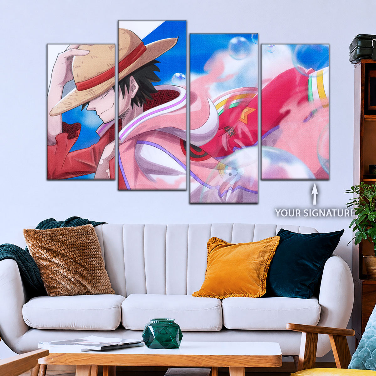One Piece Canvas Wall Art - OP5042 - Monkey D. Luffy