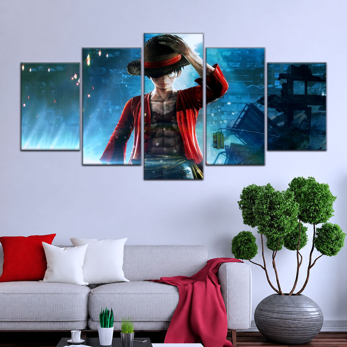 One Piece Canvas Wall Art - OP5043 - Monkey D. Luffy
