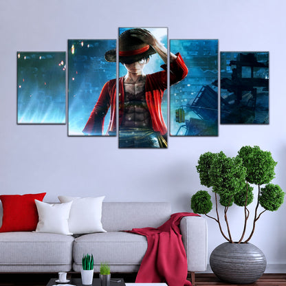 One Piece Canvas Wall Art - OP5043 - Monkey D. Luffy