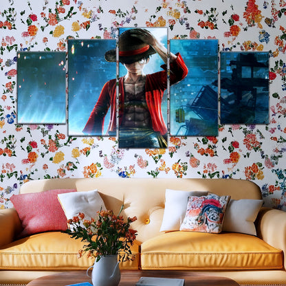 One Piece Canvas Wall Art - OP5043 - Monkey D. Luffy