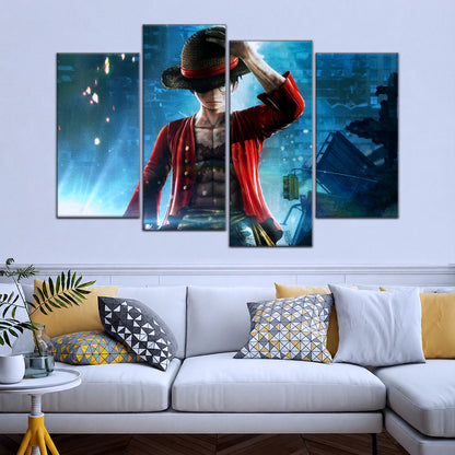 One Piece Canvas Wall Art - OP5043 - Monkey D. Luffy