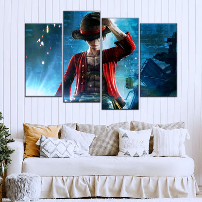 One Piece Canvas Wall Art - OP5043 - Monkey D. Luffy