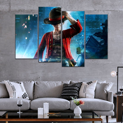 One Piece Canvas Wall Art - OP5043 - Monkey D. Luffy
