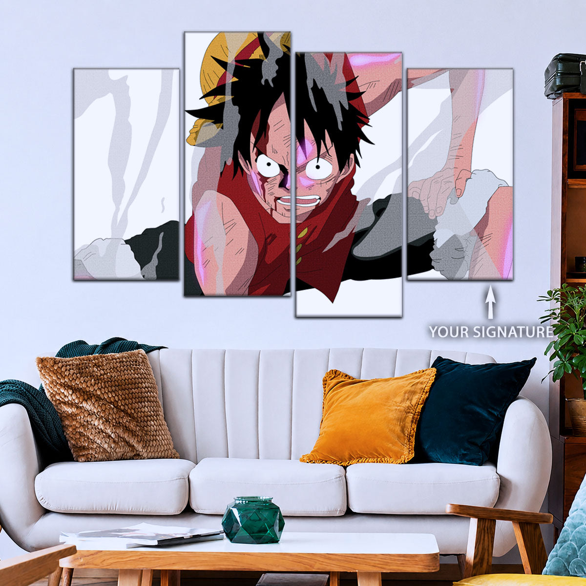 One Piece Canvas Wall Art - OP5044 - Monkey D. Luffy