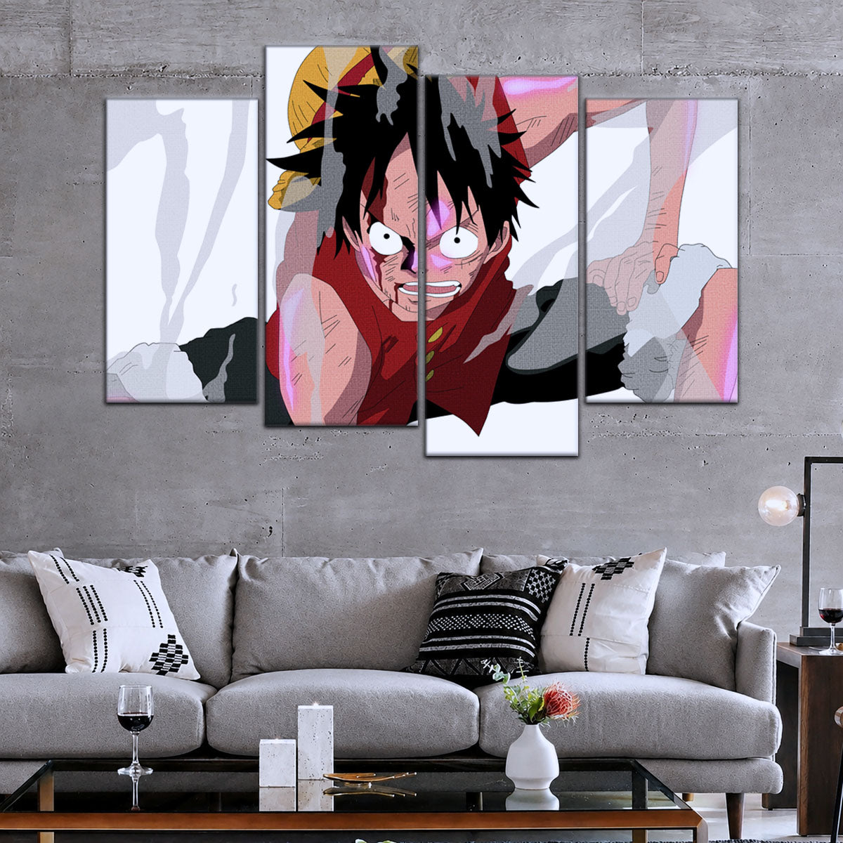 One Piece Canvas Wall Art - OP5044 - Monkey D. Luffy