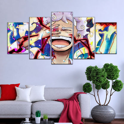 One Piece Canvas Wall Art - OP5045 - Luffy Gear Fifth