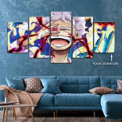 One Piece Canvas Wall Art - OP5045 - Luffy Gear Fifth
