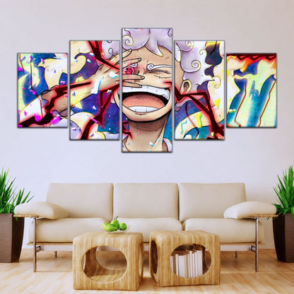One Piece Canvas Wall Art - OP5045 - Luffy Gear Fifth