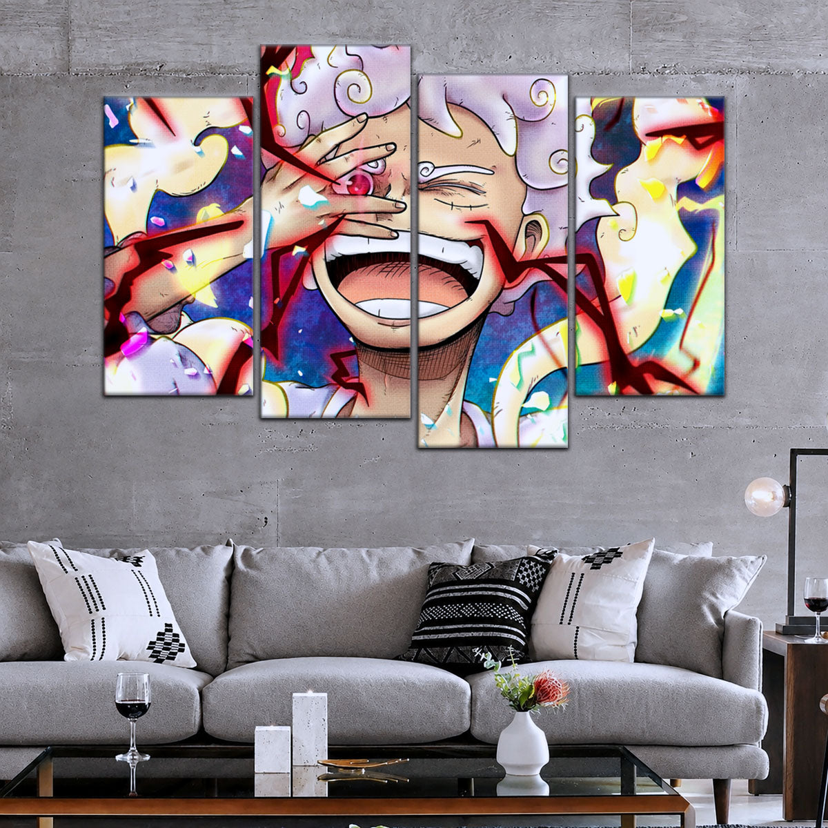 One Piece Canvas Wall Art - OP5045 - Luffy Gear Fifth