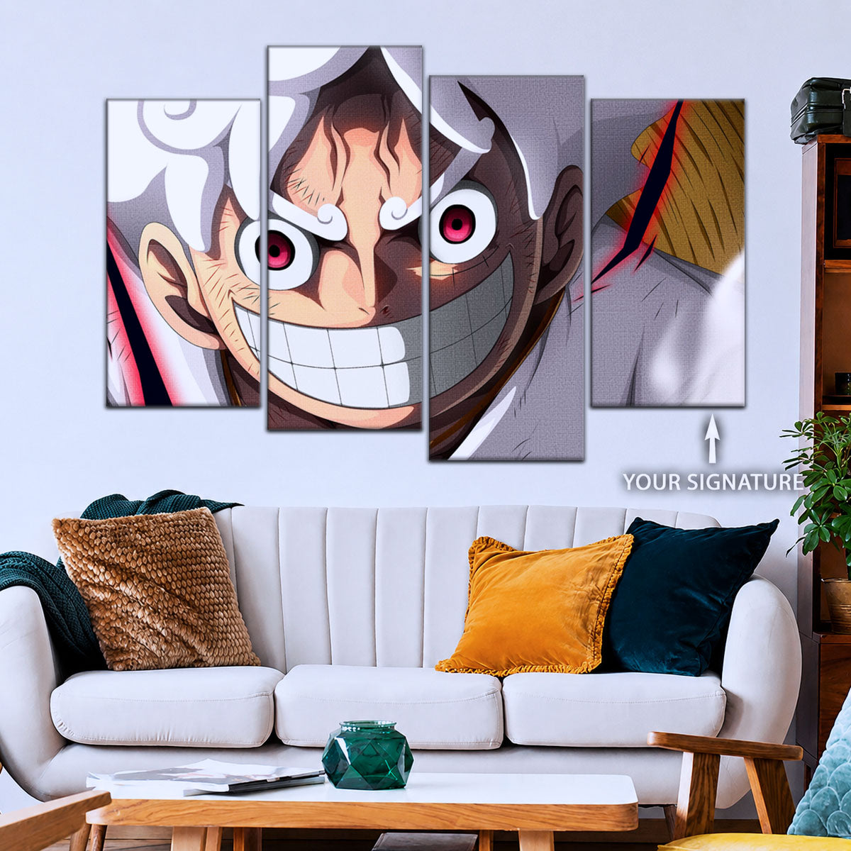 One Piece Canvas Wall Art - OP5046 - Luffy Gear Fifth