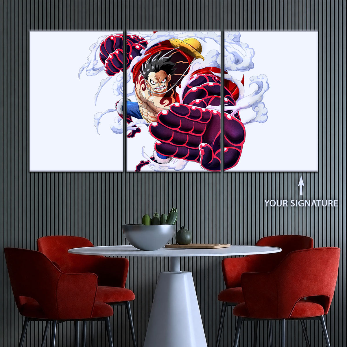 One Piece Canvas Wall Art - OP5047 - Gear Fourth Luffy Unleashed