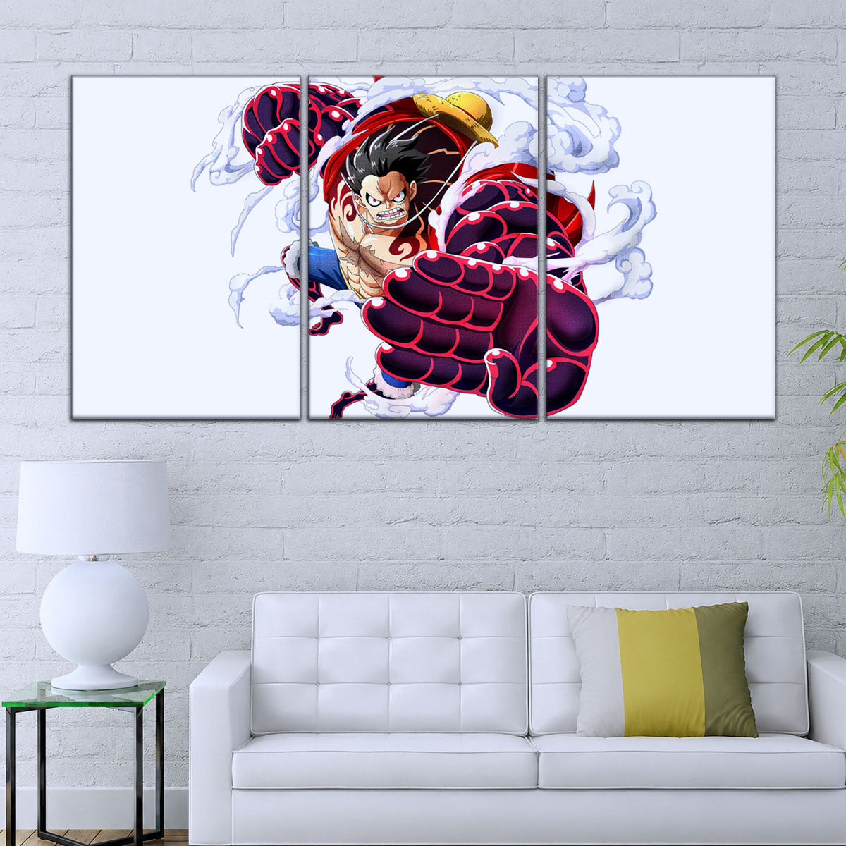 One Piece Canvas Wall Art - OP5047 - Gear Fourth Luffy Unleashed