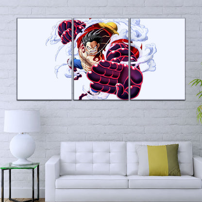 One Piece Canvas Wall Art - OP5047 - Gear Fourth Luffy Unleashed