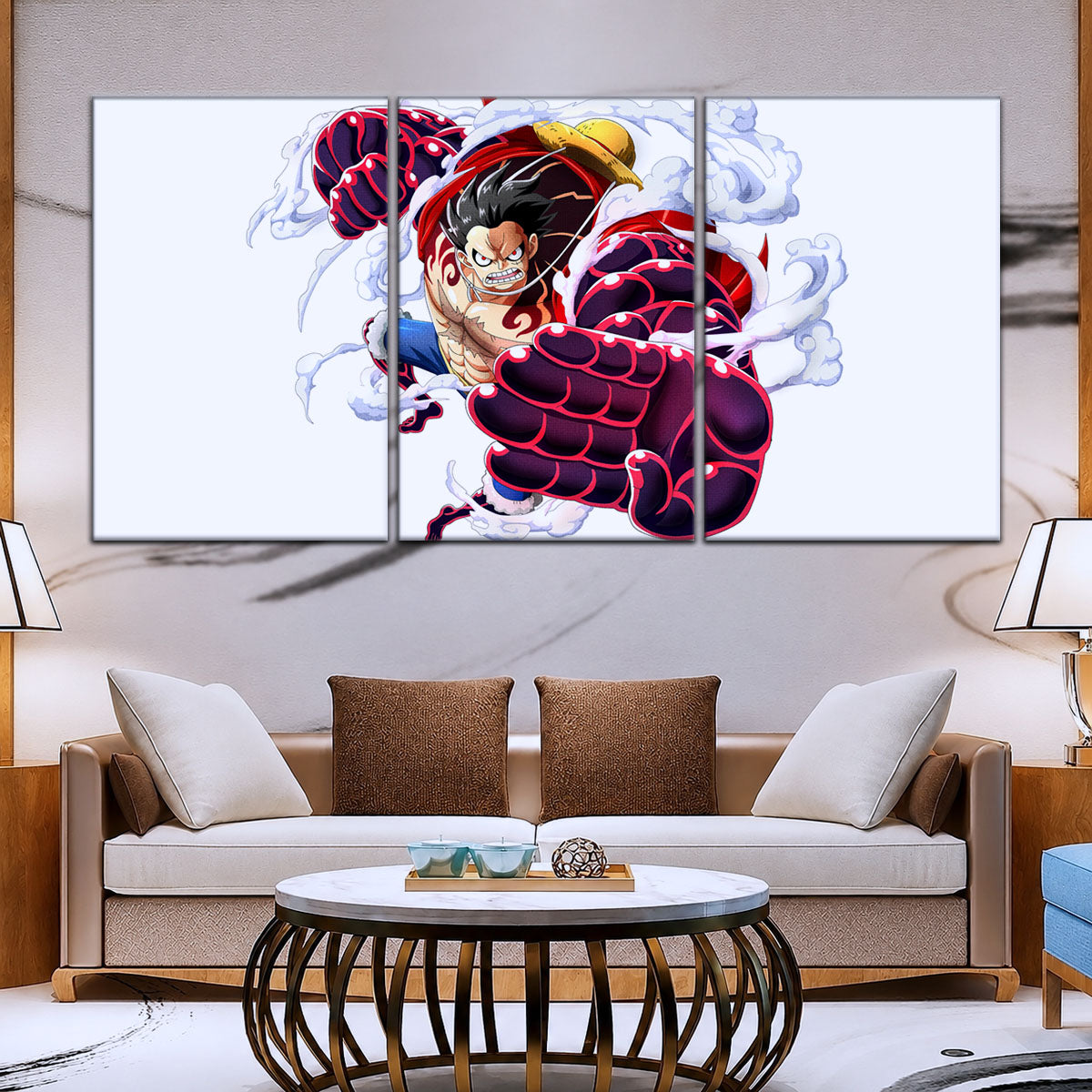 One Piece Canvas Wall Art - OP5047 - Gear Fourth Luffy Unleashed