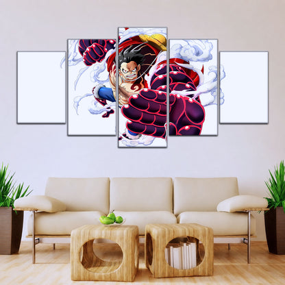 One Piece Canvas Wall Art - OP5047 - Gear Fourth Luffy Unleashed