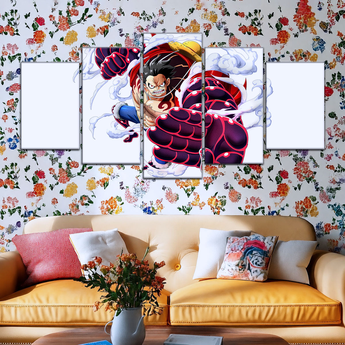 One Piece Canvas Wall Art - OP5047 - Gear Fourth Luffy Unleashed
