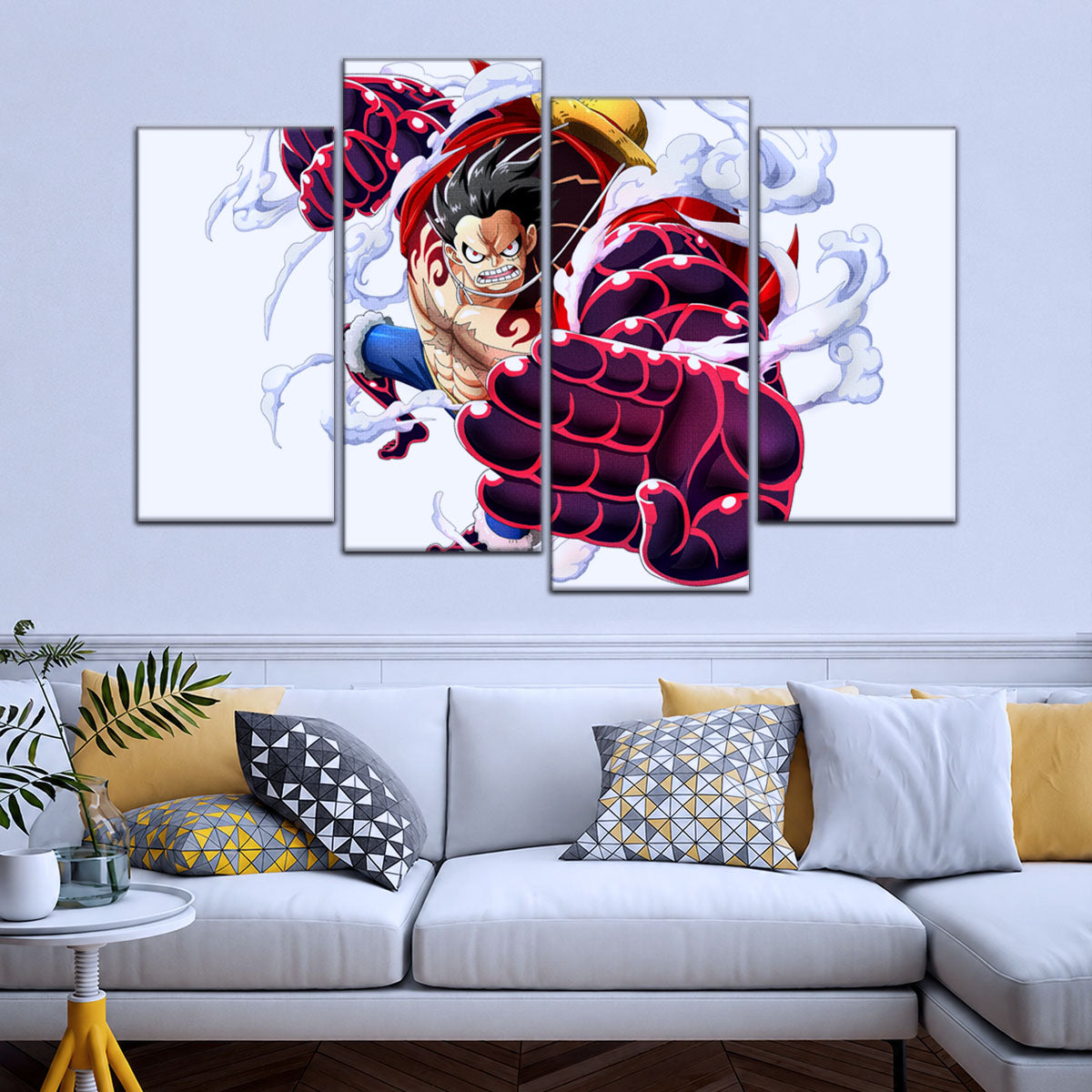 One Piece Canvas Wall Art - OP5047 - Gear Fourth Luffy Unleashed