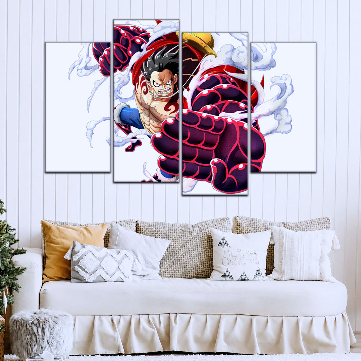One Piece Canvas Wall Art - OP5047 - Gear Fourth Luffy Unleashed