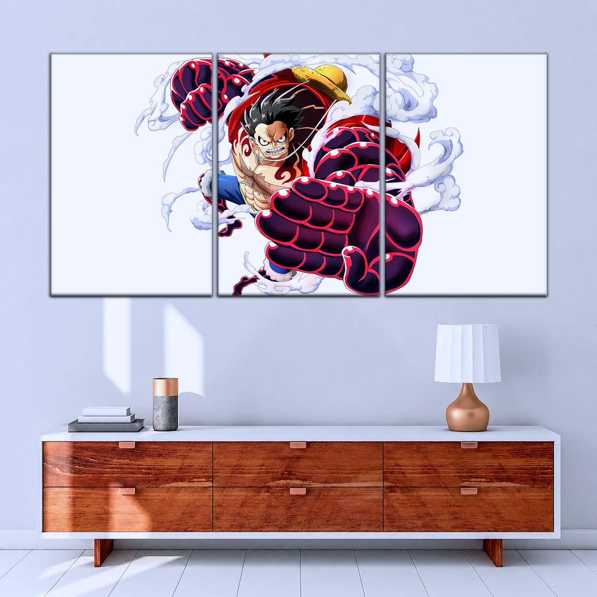 One Piece Canvas Wall Art - OP5047 - Gear Fourth Luffy Unleashed
