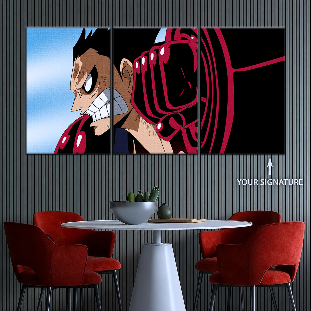 One Piece Canvas Wall Art - OP5049 - Gear Fourth Luffy Unleashed