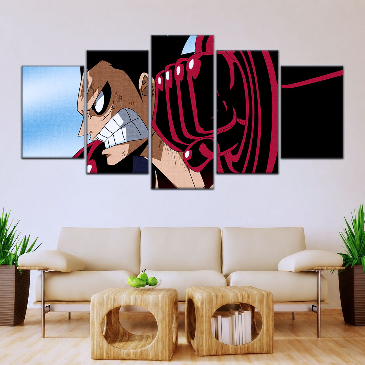 One Piece Canvas Wall Art - OP5049 - Gear Fourth Luffy Unleashed