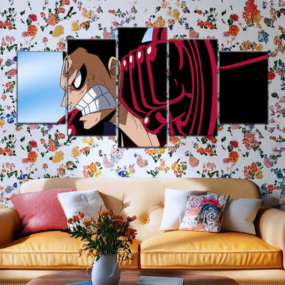 One Piece Canvas Wall Art - OP5049 - Gear Fourth Luffy Unleashed